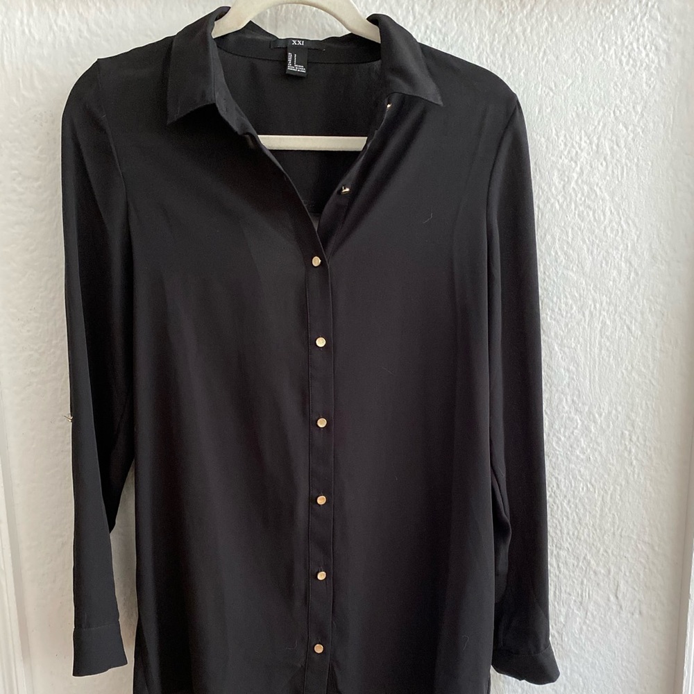 Black Dressy Shirt